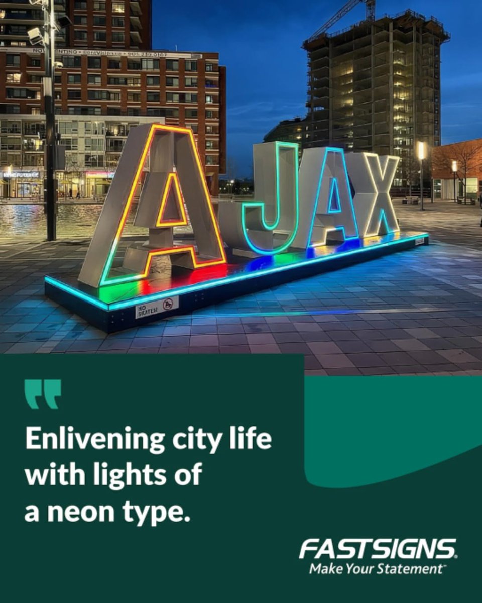 FASTSIGNS's tweet image. Strengthen your presence with custom signage that complements the landscape while remaining bold and impactful.       
          
fastsigns.com/blog/about-pro…

#StandOutSolutions #PublicSpaces