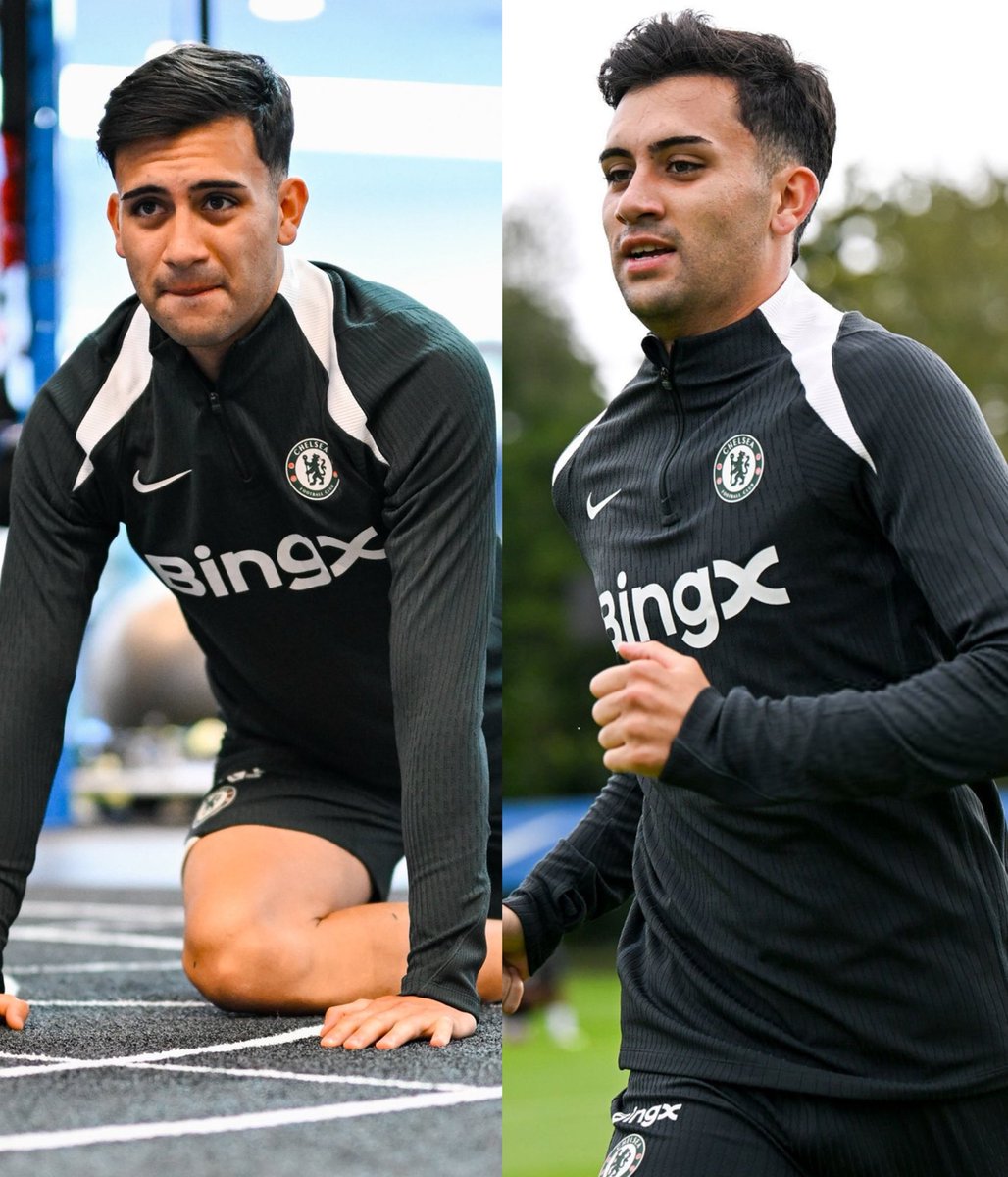First Chelsea training session… ✅