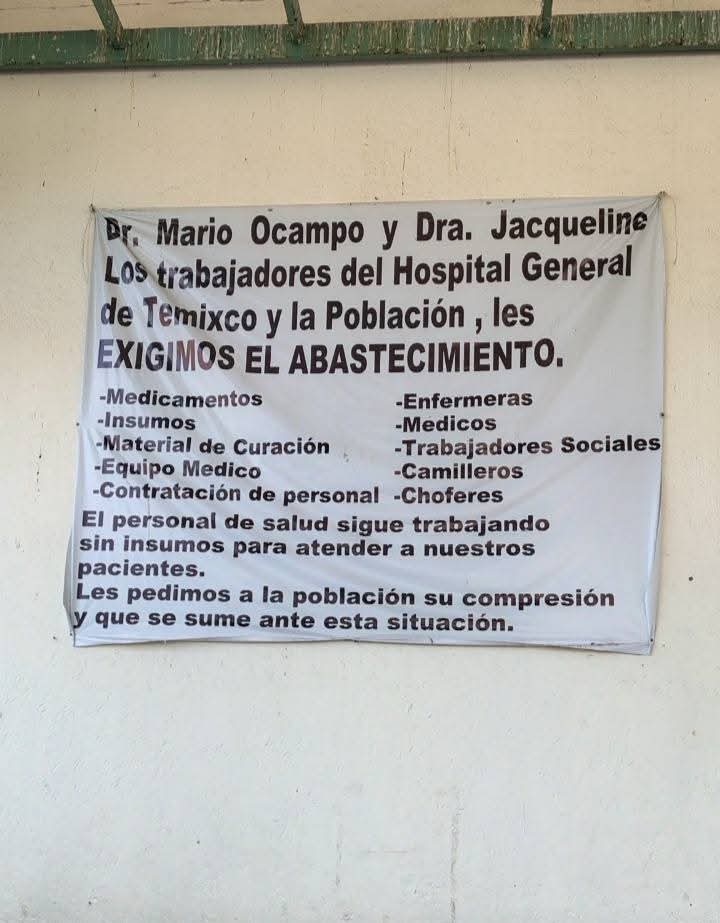 Qué creen? En Morelos también hay crisis hospitalaria.