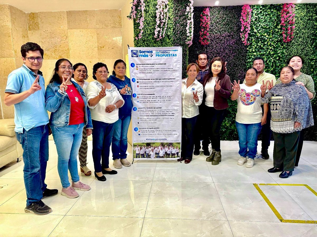 ¡Cada día #SomosMás!
¡Esta es la propuesta ganadora!👇
Revivir al #PAN con 200 subcomités, agilizar afiliaciones y reafiliar a quienes dieron de baja sin avisar. 
💙Competencia interna, los militantes deciden candidatos y dirigentes. 
Nada para los amigos ni familiares.
💙Alianza