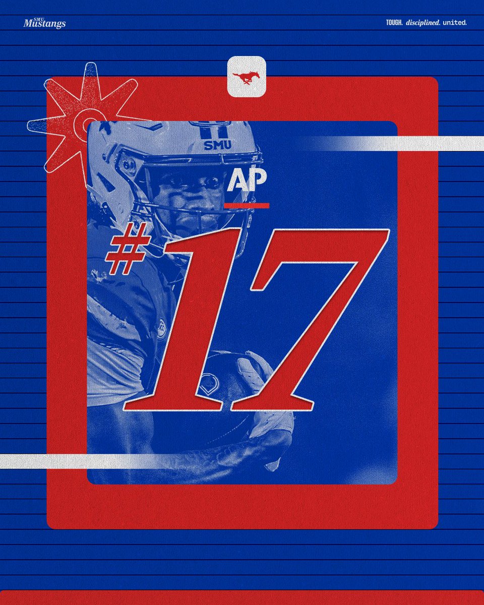 1️⃣7️⃣ in the AP Poll