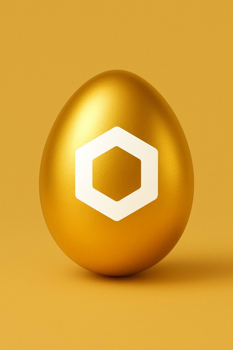 ChainLinkGod's tweet image. Golden egg

$LINK
