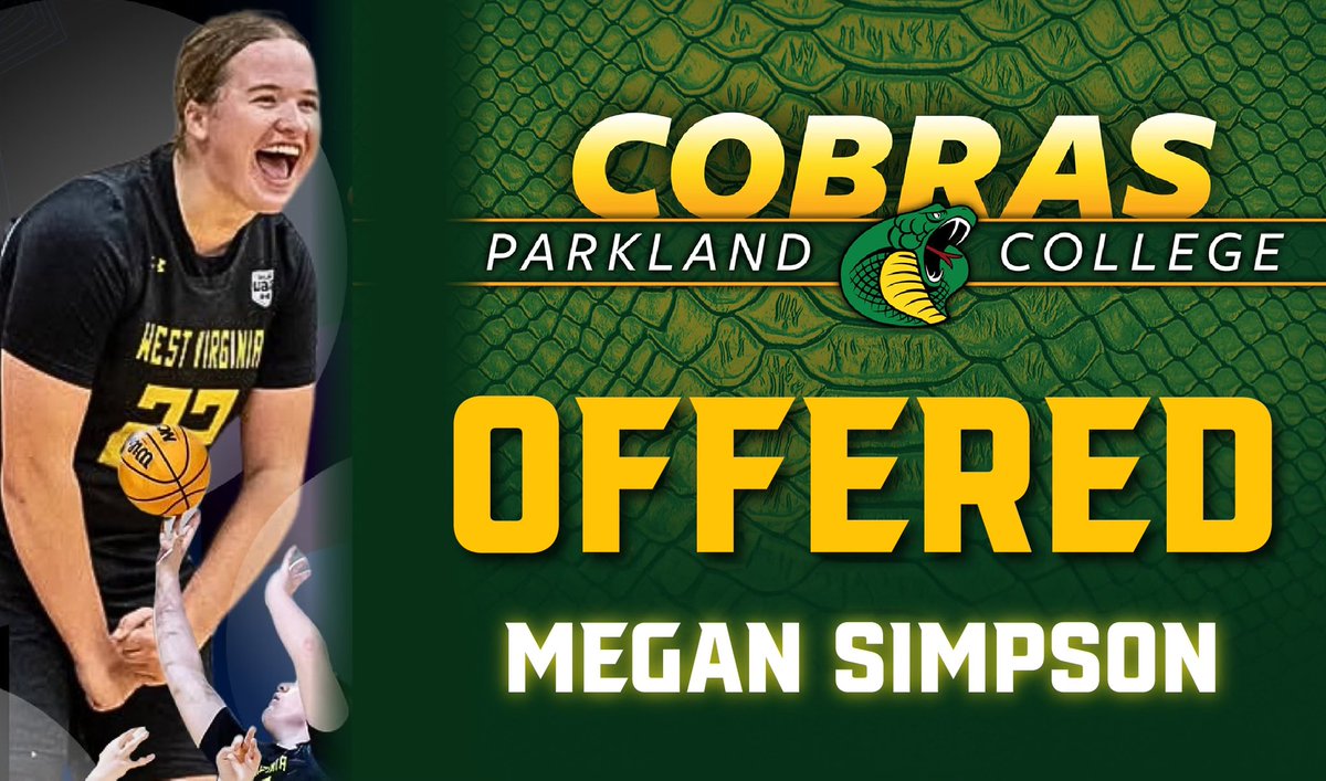 Blessed to have received an offer from <a href="/CobrasWBB/">Parkland Women's Basketball</a>! Thank you Coach <a href="/JeanDemosthenes/">Jean H. Demosthenes</a> for seeing the shoes I could fill within your program! <a href="/GirlsNelson/">Nelson Co Girls Basketball</a> <a href="/NelsonCoHSAthl1/">Nelson Co HS Athletics</a>