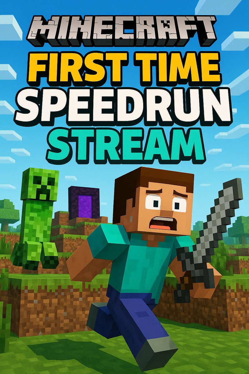 First-Ever SPEEDRUN Stream!

Going live tomorrow at 7PM CEST for my first ever speedrun 🏃💨

Expect scuffed strats, wild mistakes &amp; maybe some god-tier luck 👀

Come hang out &amp; watch history (or disaster) unfold!
twitch.tv/toonystudiosli…