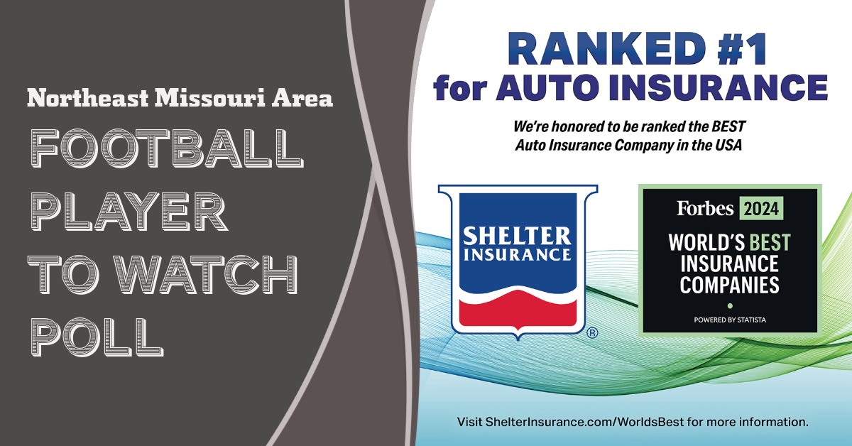 VOTE NOW! Which Northeast Missouri Area Football Player Should We Feature? - Presented by Shelter Insurance (Poll Ends 9/12)

missouriprepsports.com/2025/09/02/vot…