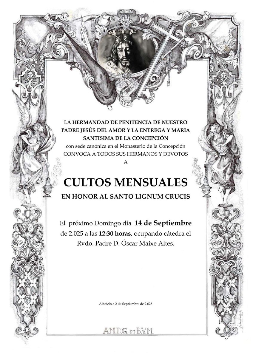 🔹 CULTOS MENSUALES
