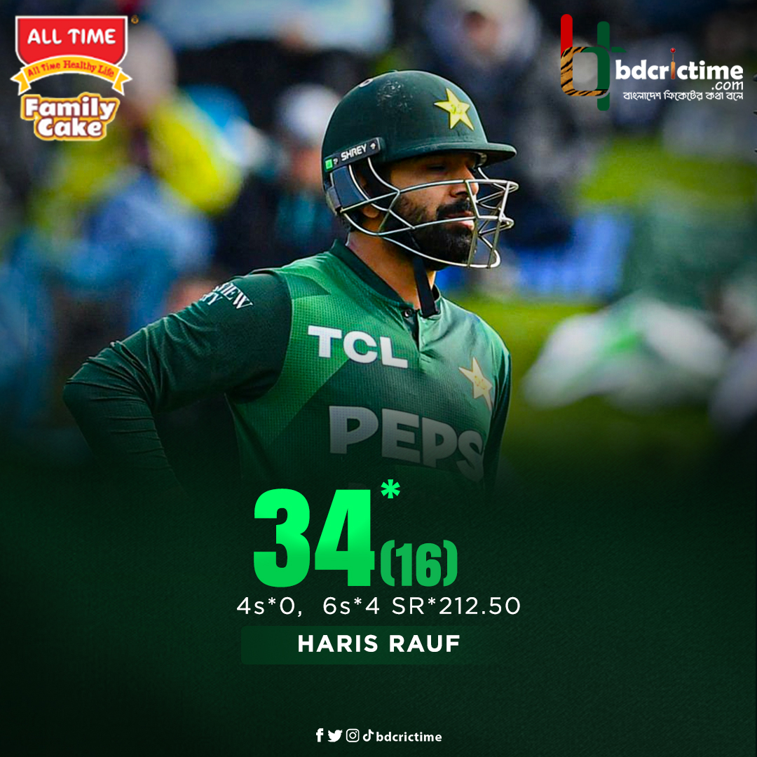 Haris Rauf entertains with a rapid

#PakvsAfg #BDCricTime