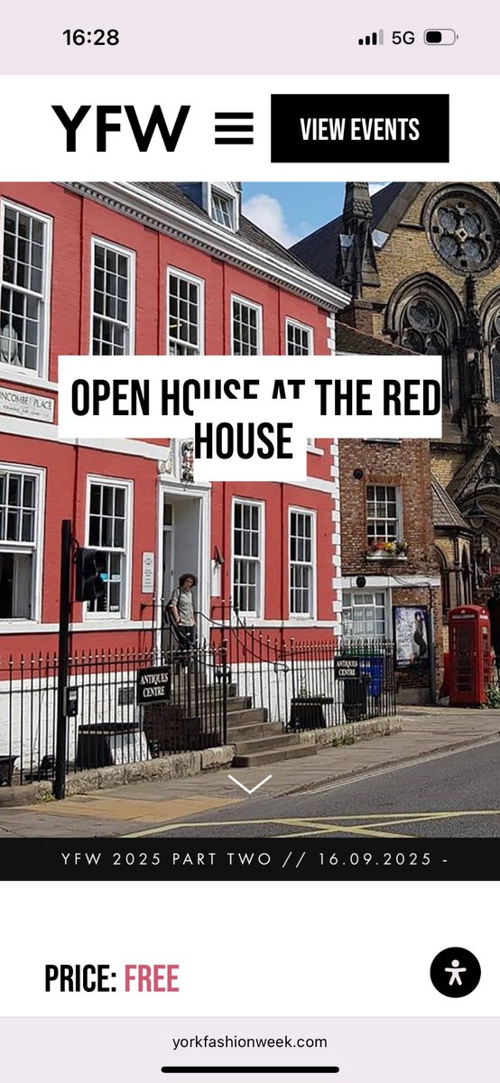 A date for all you lovers of #vintage #fashion The Red House York every year hosts a little gathering 
in conjunction with <a href="/YorkFashionWeek/">YorkFashionWeek</a> this year we are having fizz &amp; fashion tips on antiques and vintage from me 😊styling tips from in-house fashionista Tee of #true street