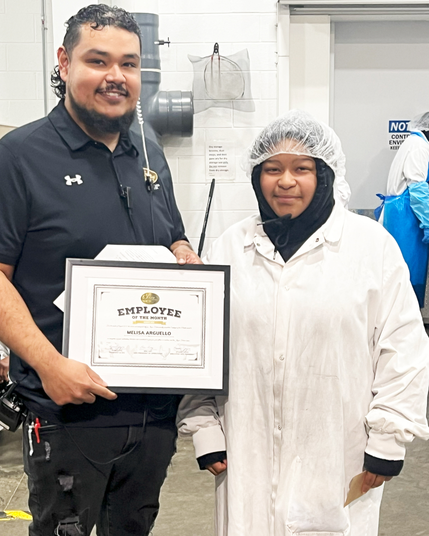 🌟 August Employee of the Month: Melisa! 🌟 Her hard work and positive spirit shine daily, making a big impact on our team. Thank you, Melisa! 👏