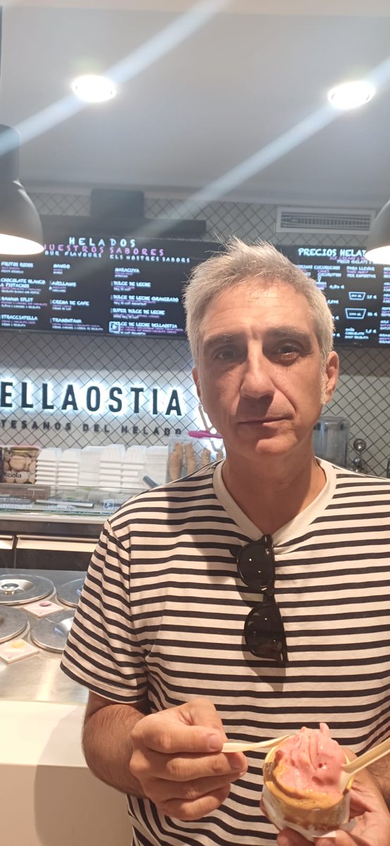 Delicioso helado en Dellaostia