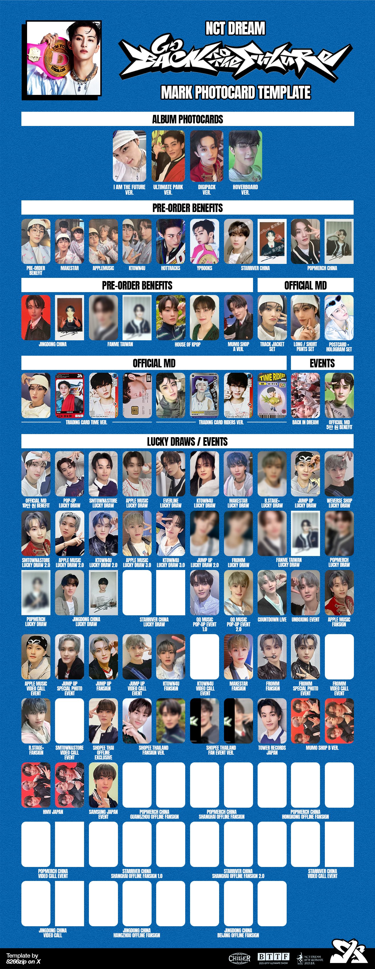 NCT DREAM マーク BTTF weverse COUNTDOWN トレカ NCT DREAM トレカ bttf マーク - メルカリ