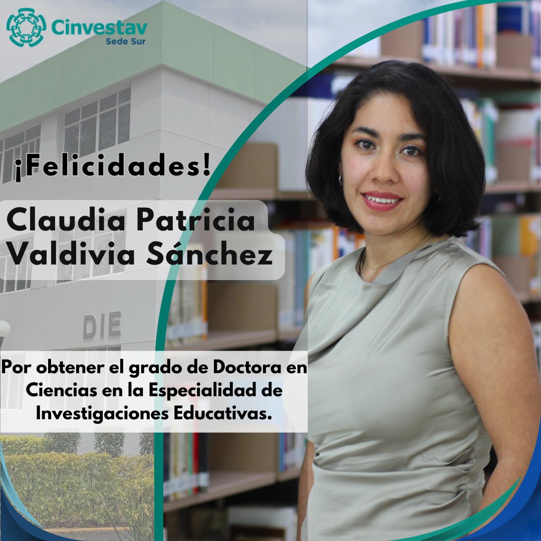 El pasado 27 de agosto del año en curso, <a href="/Clau_Patty5/">Patricia Valdivia</a>, colaboradora de GIIE-LETS, presentó el examen doctoral “Apropiaciones Cotidianas: Prácticas Digitales en la Periferia de la Ciudad de México”, bajo la dirección de <a href="/DIGITALpuntoED/">JKalman 💚</a>  
Tesis completa:
lets.cinvestav.mx/Blog/tabid/134…