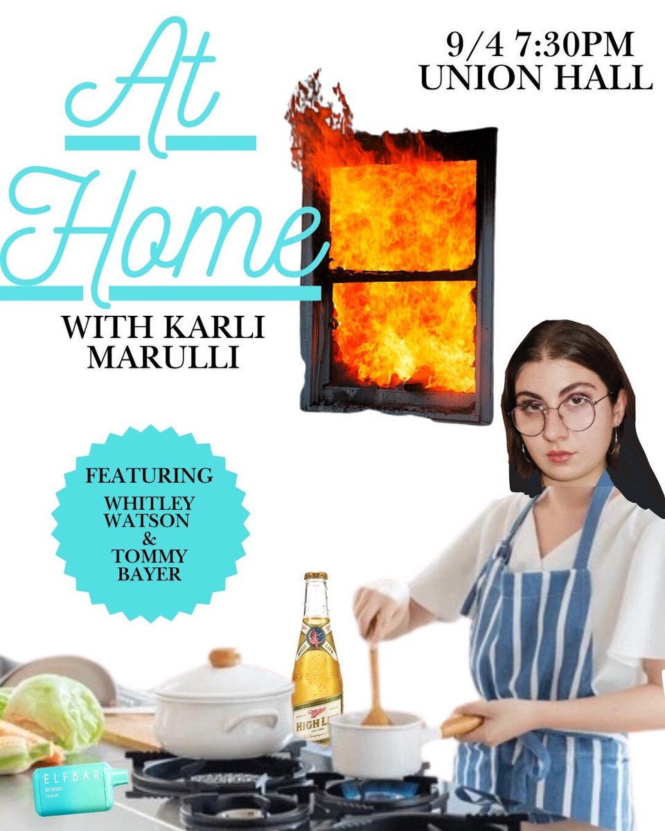 davidcrosss's tweet image. Go see one of my favorite up and coming comedians @karlimarulli! Seriously. Go see her. eventbrite.com/e/at-home-with…