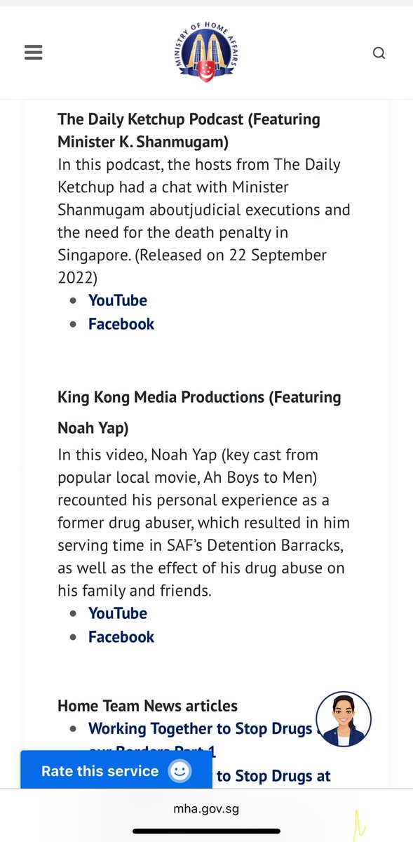 Lui avez-vous demandé comment la justice singapourienne gère les dealers ? 

Allez, je vous aide : ⬇️

cnb.gov.sg

Et en bonus pour votre inspiration : ⬇️

mha.gov.sg/what-we-do/man…

mha.gov.sg/what-we-do/kee…

✅ Je vous en prie Monsieur le ministre, c'est gratuit.