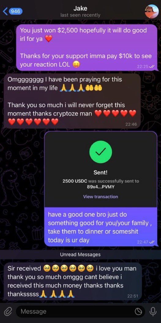 Drop your $SOL Address 👇

If I Like it I will send instantly 80$.