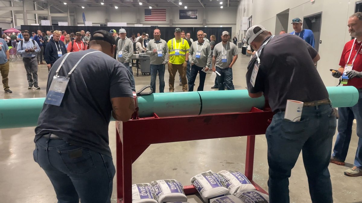 Smith_Loveless's tweet image. The @KansasWEA held an expo for the first ever Kansas #OpsChallenge team during its joint conference with #KsAWWA last week in Topeka!

There were competitive times posted by many #KS municipalities including the Cities of Lawrence, Topeka, Ottawa and Olathe!