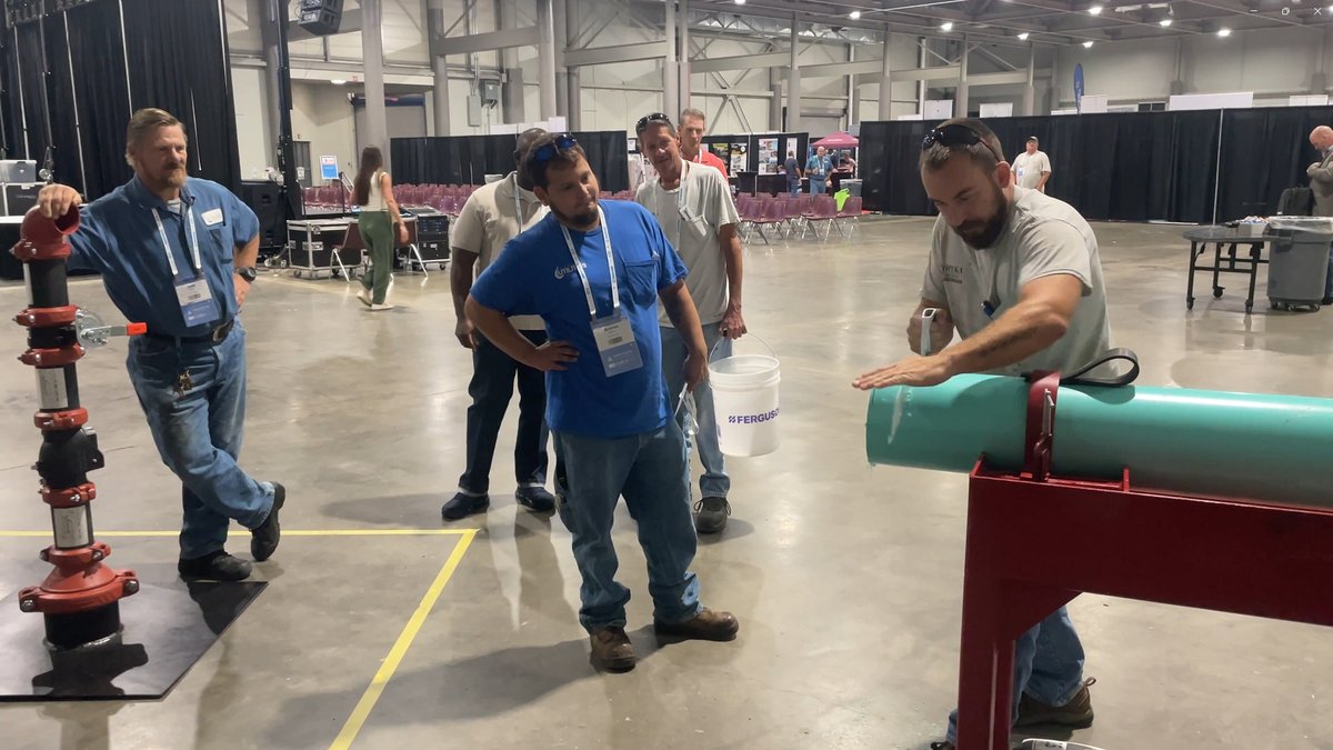Smith_Loveless's tweet image. The @KansasWEA held an expo for the first ever Kansas #OpsChallenge team during its joint conference with #KsAWWA last week in Topeka!

There were competitive times posted by many #KS municipalities including the Cities of Lawrence, Topeka, Ottawa and Olathe!