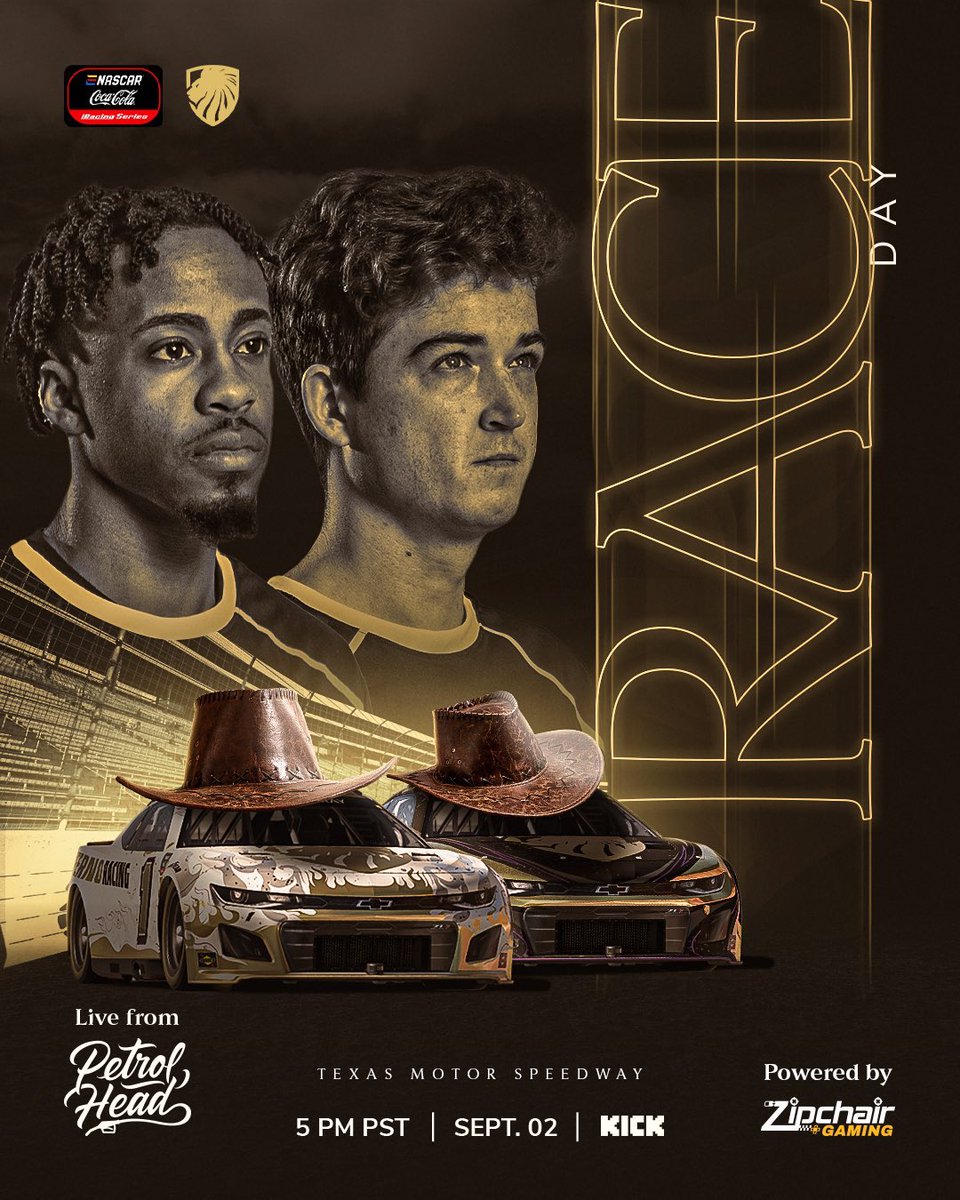 Texas tonight. Nearing the end of the season here but our goal remains the same. A lot to fight for, time to make it happen.

⏰ 8 PM ET
📺 eNASCAR.com/live | kick.com/VegasInferno