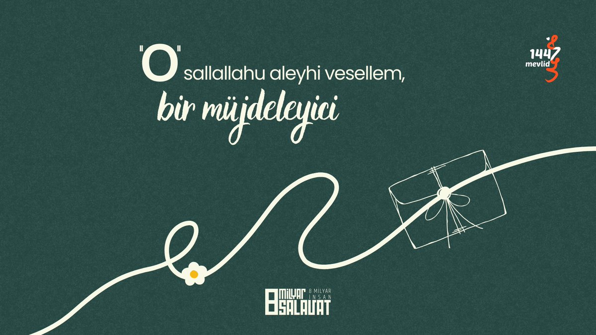 Sen sadece bir uyarıcısın. Şüphesiz ki seni, müjdeci ve bir uyarıcı olarak hak (Kur’an) ile gönderdik.”
#Mevlid1447