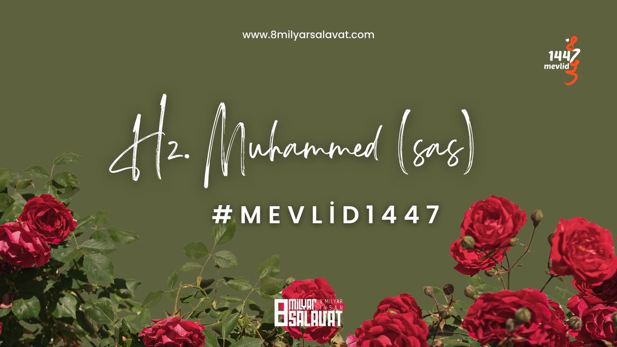 Sağanak nur yağmurları inerken yedi kattan,
O gece sendin gelen ezel kadar uzaktan.
Melekler her zerreye müjde verirken Hak′tan,
O gece sendin gelen ya Hz. Muhammed!
#Mevlid1447
