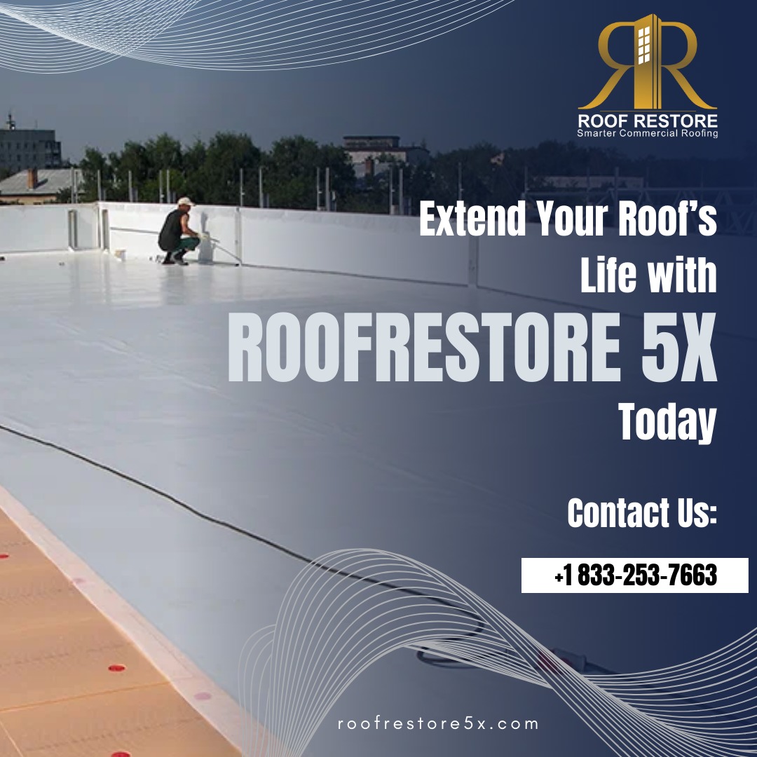 RoofRestore5X's tweet photo. ✨ Give your roof 5X more life and protection with RoofRestore 5X! 🏠
Why replace when you can restore and save more? 💰
Contact us today and keep your roof strong, durable, and weather-resistant.
📞 +1 833-253-7663
🌐 https://t.co/WBYnIMNwJI
#RoofRestore5X #RoofingExperts #RoofingSolutions #CommercialRoofing #RoofCare #DurableRoof #WeatherProof #RoofingContractor #RoofMaintenance