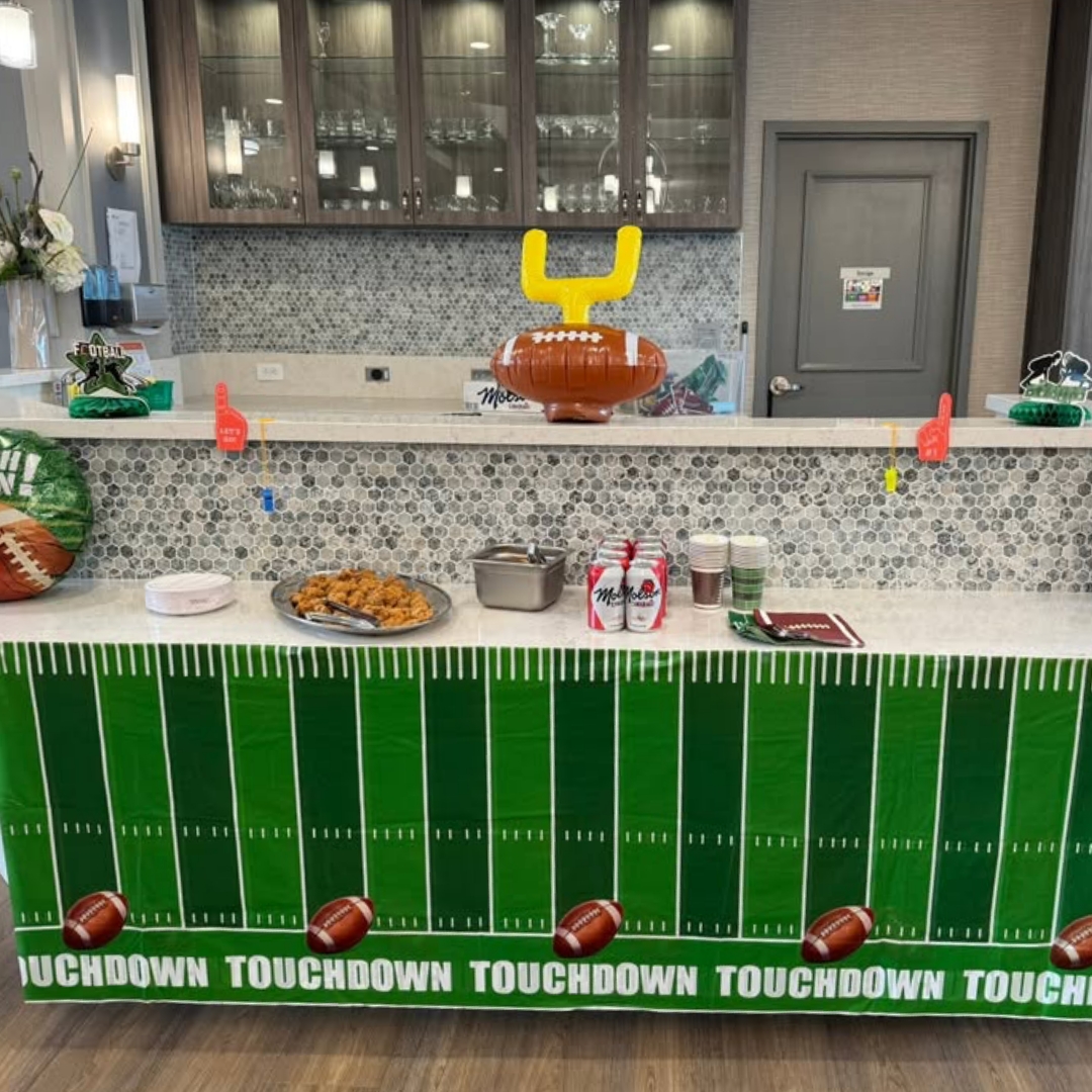 We celebrated #LabourDay the right way — football, friends &amp; fun! 🏈

Final Scores:
✔️ Roughriders 34 – Blue Bombers 30
✔️ Argonauts 35 – Tiger-Cats 33
✔️ Stampeders 28 – Elks 7

#SeniorLiving #CFL #Activ8withASC