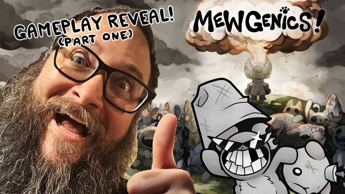 The Mewgenics gameplay premier starts now! Go watch it with us! we will be in chat answering questiosn live. youtube.com/watch?v=cAiIij…
