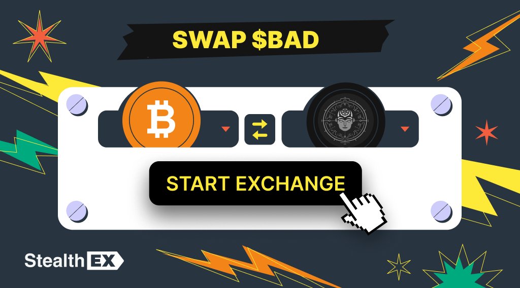 BAD IDEA AI | ARABIC (@badarabicarmy) on Twitter photo 😮AI + community co-governance? That’s <a href="/badideaai/">Bad Idea AI</a>
An ERC-20 token mixing blockchain, DAOs & AI-run chatbots like S.A.R.A.H in a bold social experiment
Getting a $BAD bag is always a good idea :) stealthex.io/?to=bad
🟡Join thousands swapping safely and instantly on 😮AI + community co-governance? That’s <a href="/badideaai/">Bad Idea AI</a>
An ERC-20 token mixing blockchain, DAOs & AI-run chatbots like S.A.R.A.H in a bold social experiment
Getting a $BAD bag is always a good idea :) stealthex.io/?to=bad
🟡Join thousands swapping safely and instantly on
