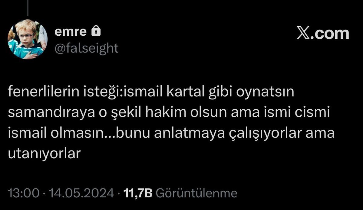 hoca sürecinin tek tweette özeti..