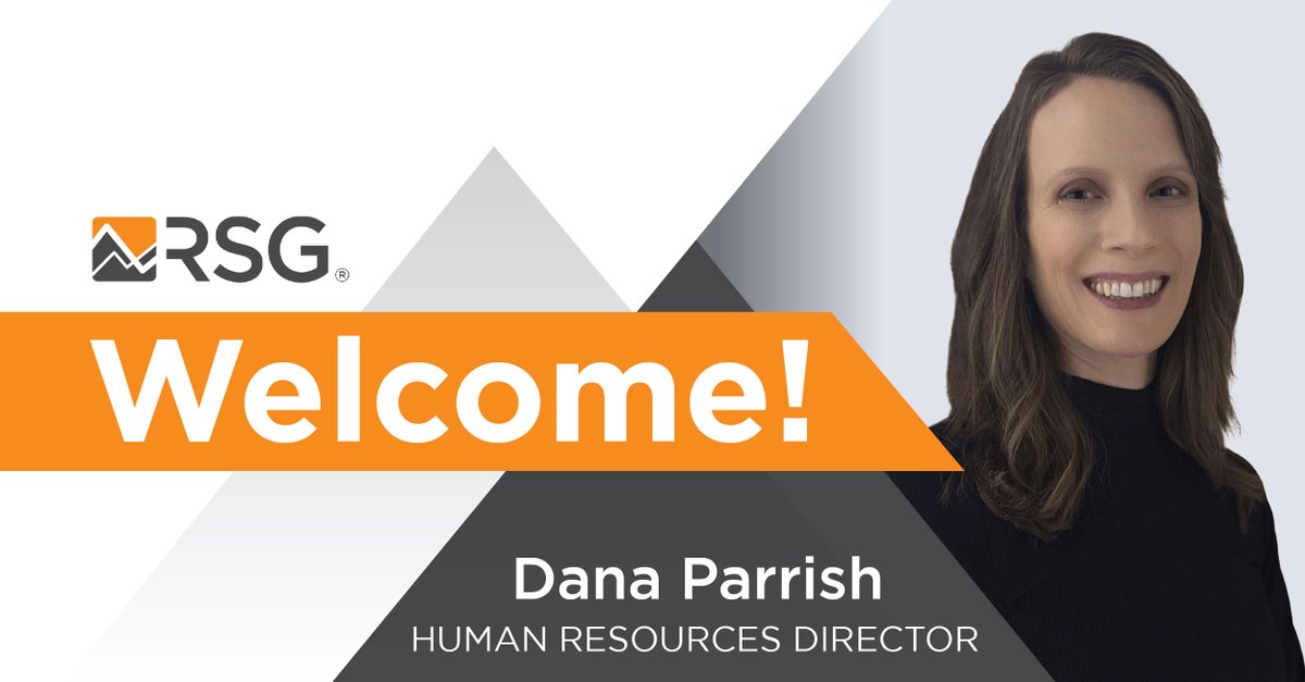 🎉 Please join us in welcoming Dana Parrish, RSG’s new Human Resources Director! W/ nearly 20 years of experience &amp; multiple senior HR certifications, Dana brings a strategic, people-first approach to talent &amp; culture. Welcome, Dana! #RSGWelcomes