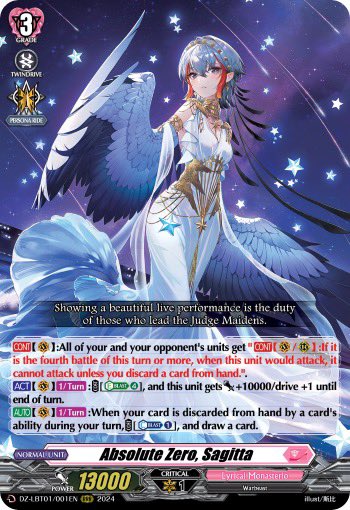 Just started the playing Vanguard again Irl! What do my main Vanguard Decks say about me so far?

Only two decks I made so far!!