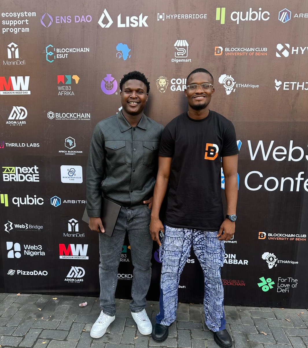 unibencrypto's tweet image. Super excited to have been part of @Web3LagosCon. Knowledge, networking, and a renewed conviction that Africa’s web3 story is just getting started and we are here for it.🤭

Our founder @Gracehills55, @NERO_bx and some of the beautiful faces at the just held #Web3LagosCon 4.0