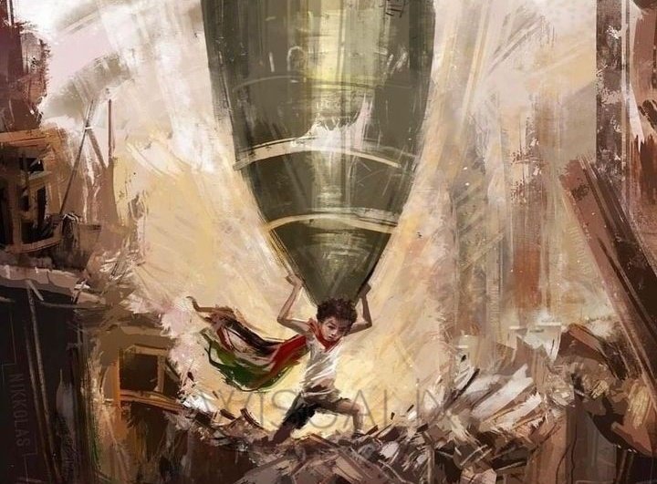 Gazze, taşın altında filizlenen bir çiçek,
Kanla sulanıyor ama solmuyor.

#EbuUbeydeYaşıyorHasımlarıÖlü