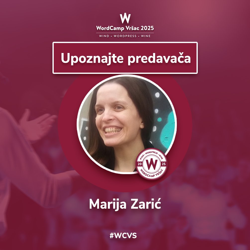WordCamp Vršac tweet media