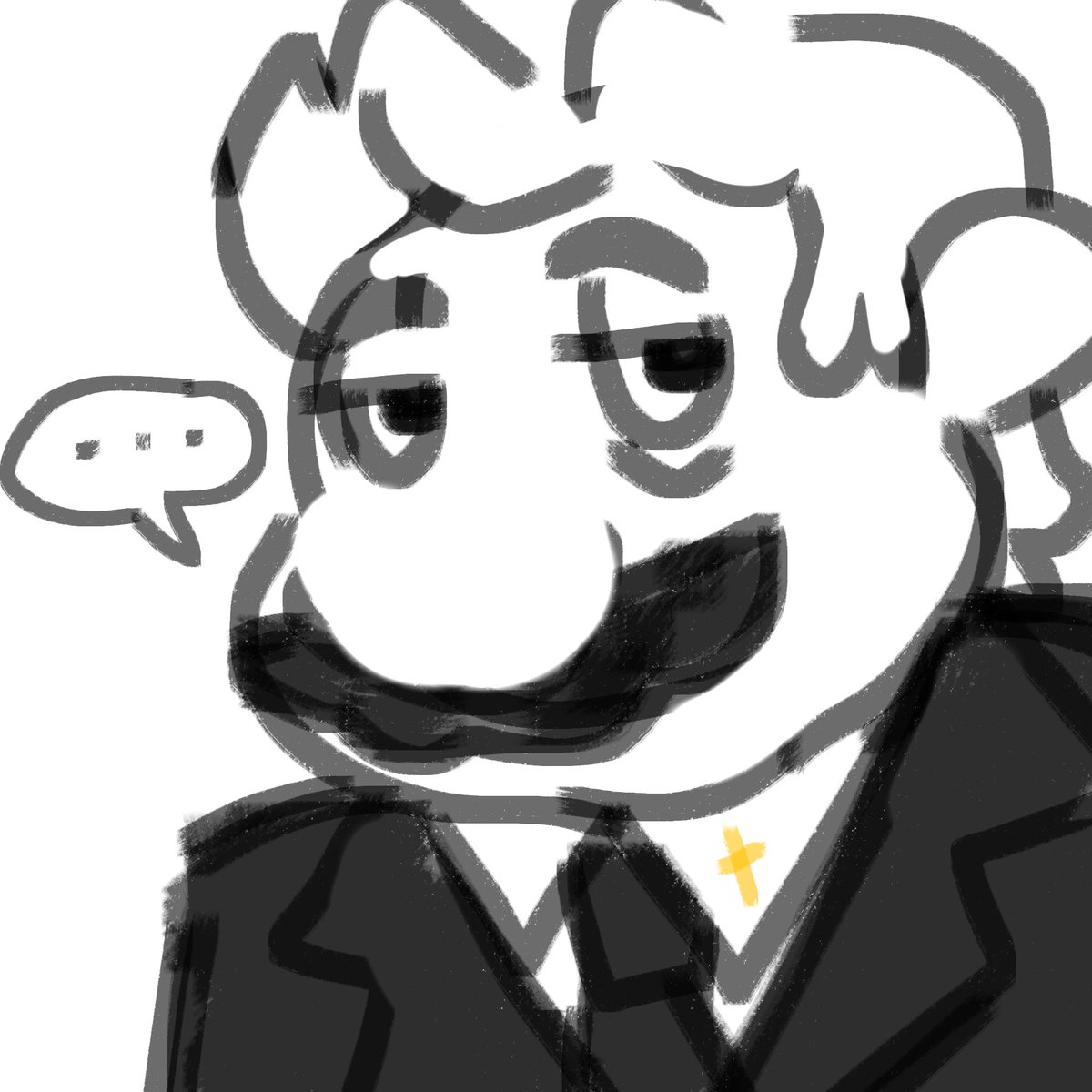 im trying to get better at drawing him from memory But this is all i got #mtmb