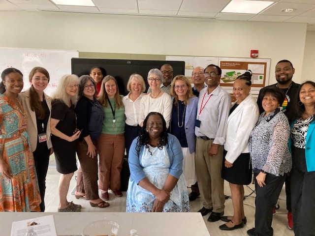 UDC_CAUSES's tweet image. UDC-CAUSES Professional Development Day with Lehman College Dean of the School of #HealthSciences, #HumanServices, &amp;amp; #Nursing, Dr. Elgloria Harrison. 

#facultyofeducation #graduatestudent #bachelorsdegree #graduateschool
@lehmancuny, @cunyedu