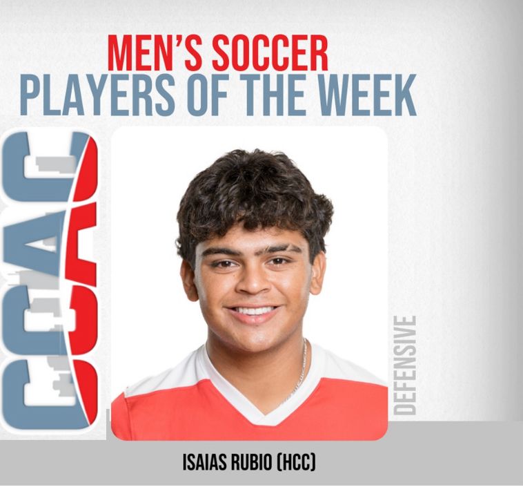 Isaias Rubio has Key Shutout for Men's Soccer Win. Gain Men's Soccer Weekly Accolades for the CCAC hcsaints.com/sports/msoc/20…