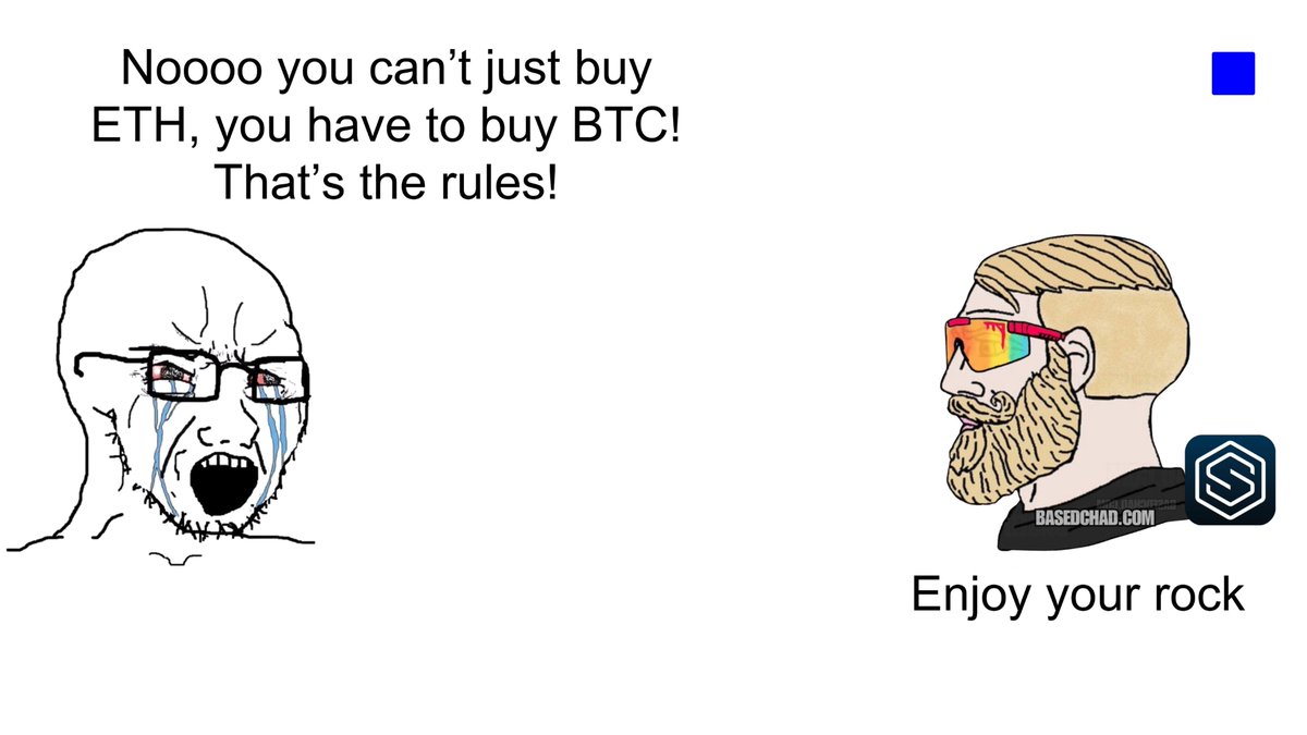 EFFATA Based Chad💪 (@effatabasedchad) on Twitter photo <a href="/pete_rizzo_/">The Bitcoin Historian</a> Dude… honestly, I don’t get it. You Bitcoin maxis act like it’s the only thing that matters in that document. Ethereum is there too recognized by Wall Street investors as their favorite coin, even making headlines in mainstream news. <a href="/pete_rizzo_/">The Bitcoin Historian</a> Dude… honestly, I don’t get it. You Bitcoin maxis act like it’s the only thing that matters in that document. Ethereum is there too recognized by Wall Street investors as their favorite coin, even making headlines in mainstream news.