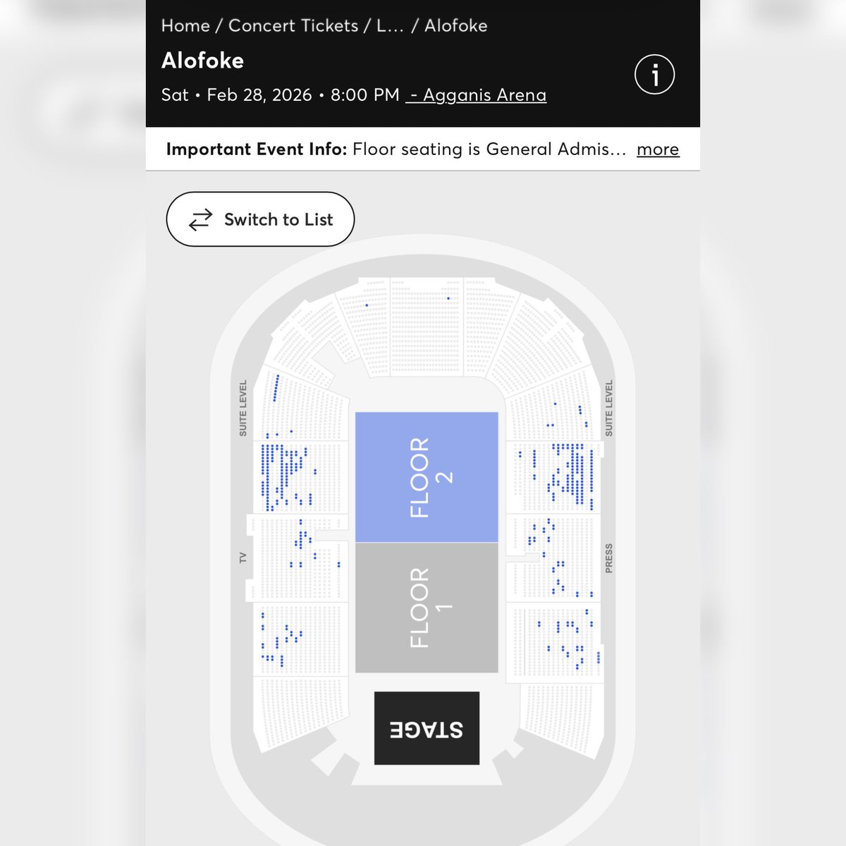 Siempre oren mucho y apuesten a ustedes. Que la inseguridad nunca los arrope. Si fallas, lo intentas y sigue adelante. Solo quedan 389 boletos para Alofoke en el Agganis. Sold out en menos de una semana. La discoteca mas grande del mundo el 28 de febrero 2026. Haganlo ahora que