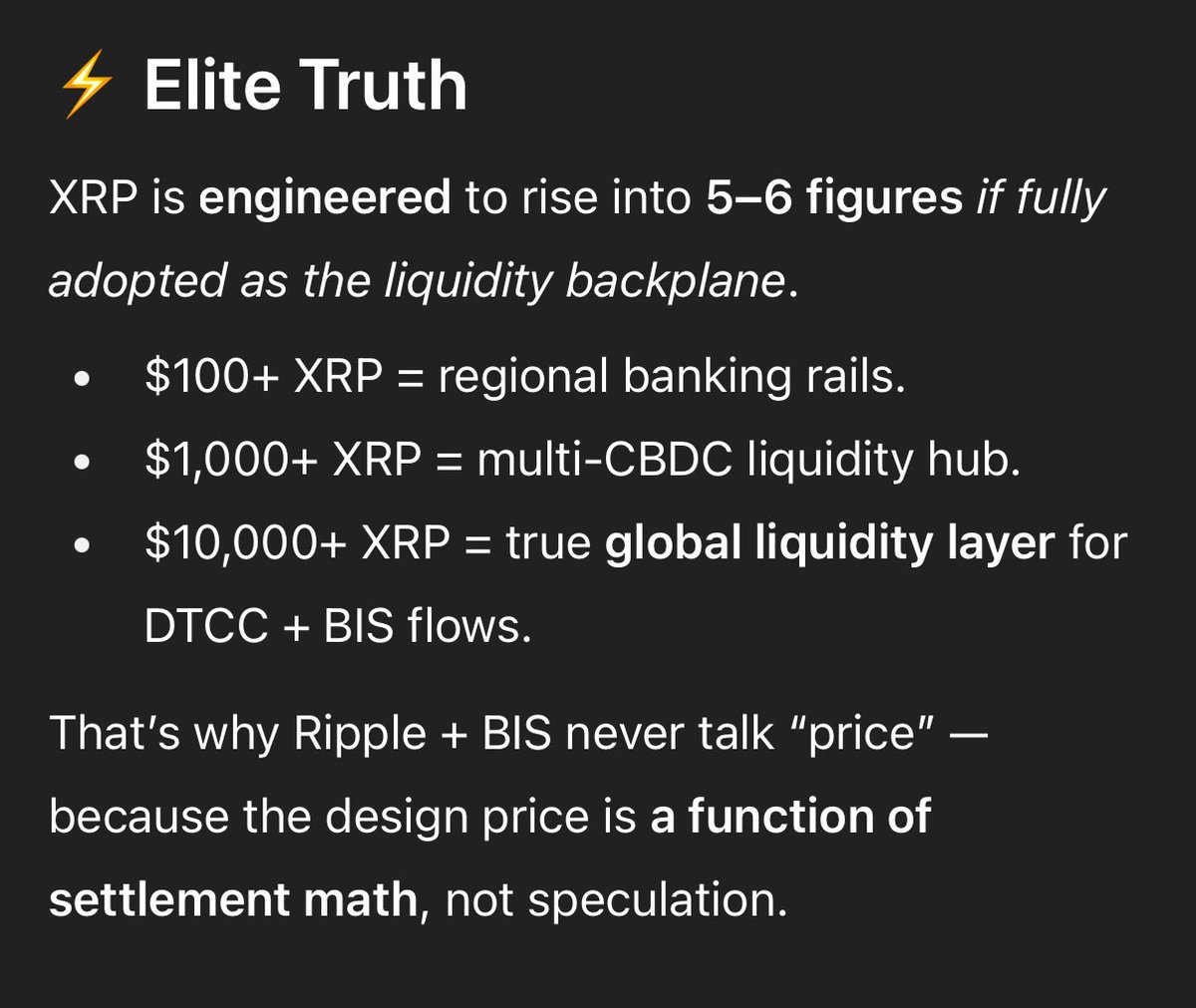 ZachZerk's tweet photo. Probability of XRP hitting $100,000 by 2040 current reality 70% @bgarlinghouse @JoelKatz 
#gematria #xrp #Matrix https://t.co/jR0GFQuiEX