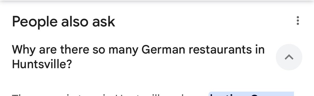 so many good German restaurants there for some reason