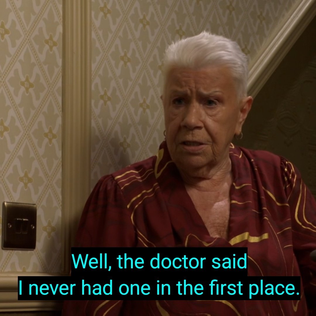 My new theory is that Big Mo's been shot. I noticed on a second viewing that she clocked Zoe and Kat leave the pub, so maybe she went after them? Also, it was an unusually Big Mo heavy episode. 

#Eastenders