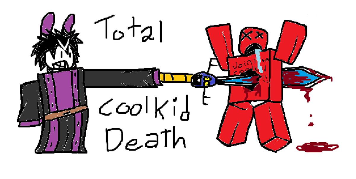 BitchRuckus's tweet photo. I'm back gyys I finished a comision for follower ans fan @dubscrip Yes I got a woping 5k robux for tis Bitchtastic art! This is part 2 of Coolkid hate art #Forsaken https://t.co/J1yCKDybBE