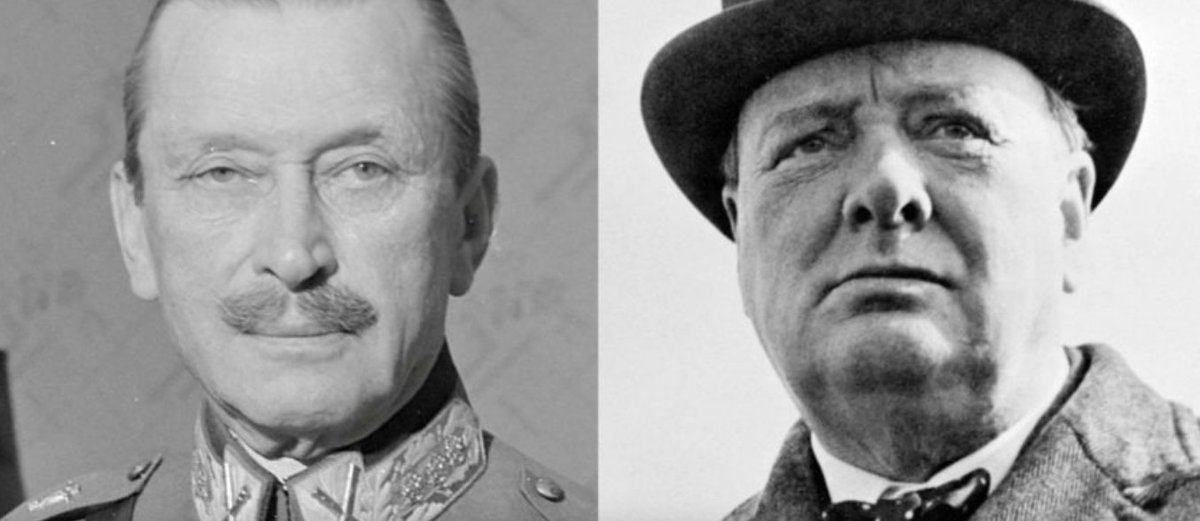 Churchill and Mannerheim