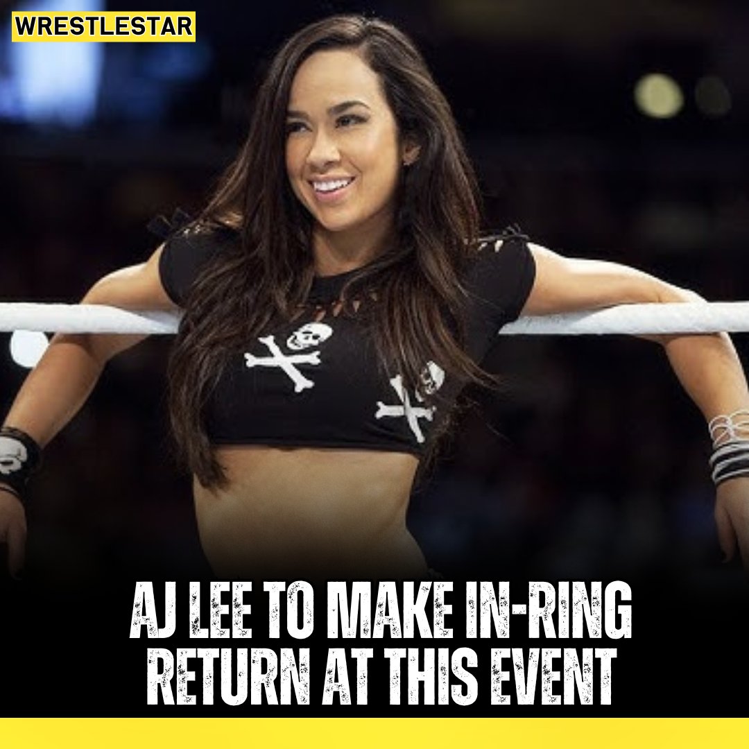 The decade-long wait is reportedly over.

A new report has revealed that WWE is planning for AJ Lee to make her return to the ring for the first time in over ten years at the Wrestlepalooza premium live event on September 20th.

Writing on his subscriber X account, Bryan Alvarez