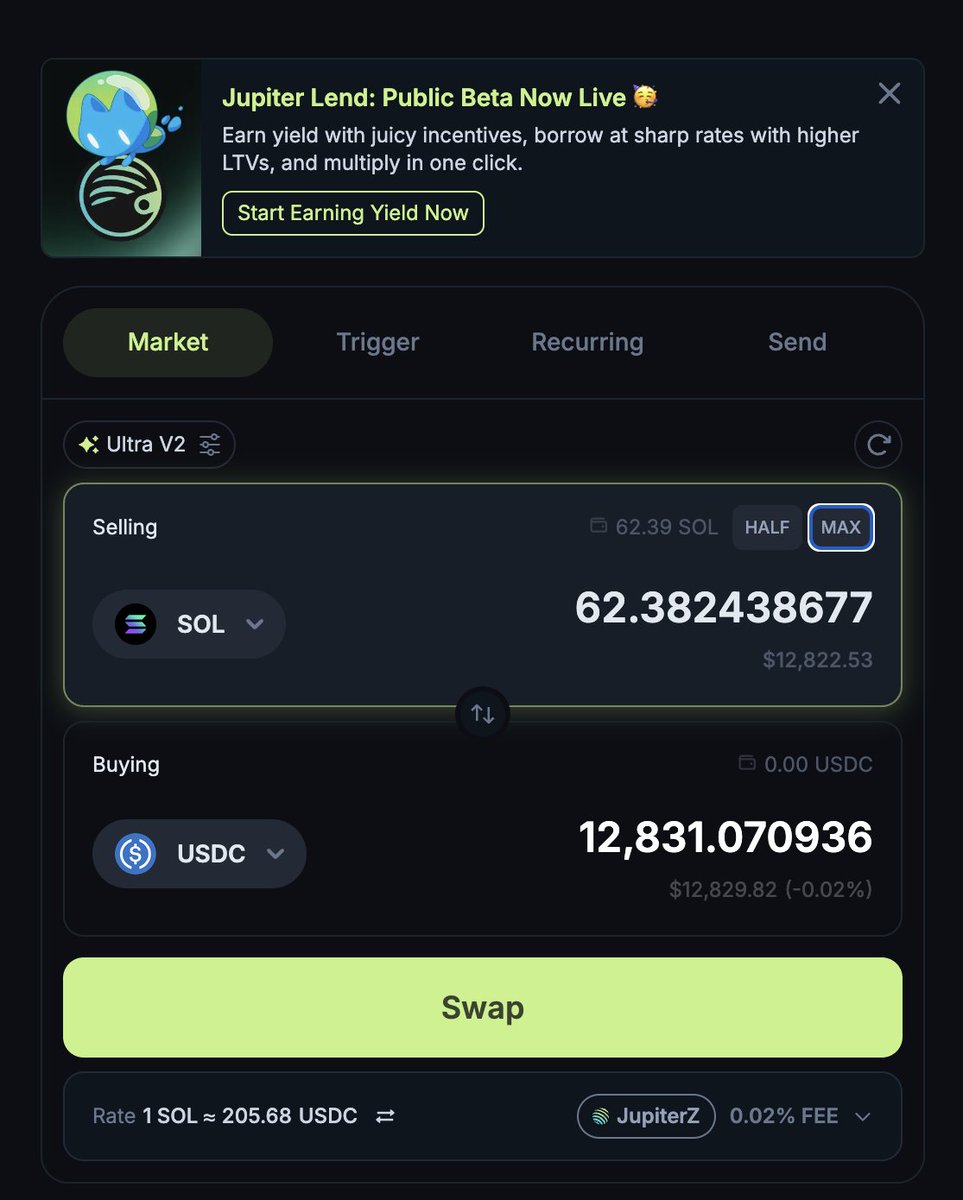 xghost🧸 (@0xxghost) on Twitter photo dont you just love <a href="/JupiterExchange/">Jupiter (🐱, 🐐)</a> .
1:1
0 useless cuts on my funds....things i like to see. dont you just love <a href="/JupiterExchange/">Jupiter (🐱, 🐐)</a> .
1:1
0 useless cuts on my funds....things i like to see.