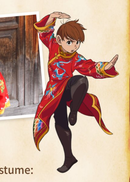 It's fine... I just didn't expect him to be Chinese...