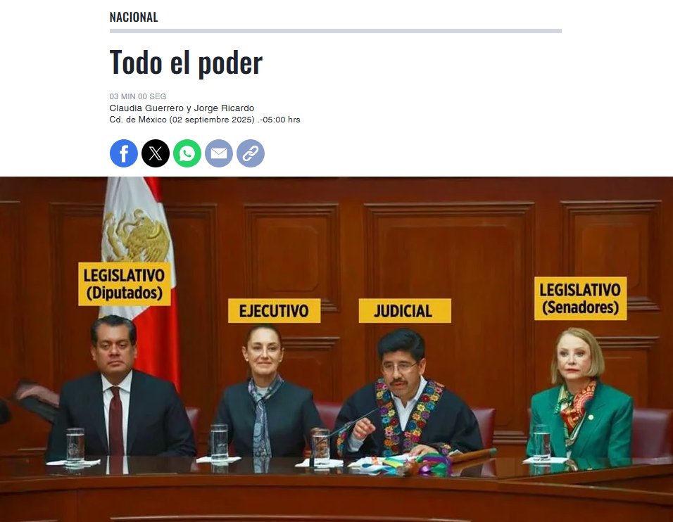PamCerdeira's tweet photo. Lo resumió bien @Reforma. https://t.co/qv32hpwDto