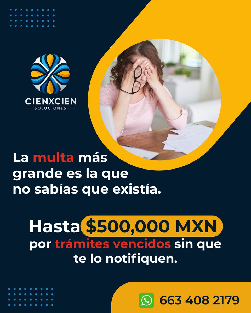 cxcsoluciones's tweet image. Muchos empresarios desconocen obligaciones como REPSE o SIROC, cuyos vencimientos pueden costar contratos y dinero. En CIENXCIEN integramos todos tus registros en un solo sistema para que no pierdas ni un día. 
📩cienxcien.corp@gmail.com #REPSE #SIROC #Multas #CienxCienSoluciones