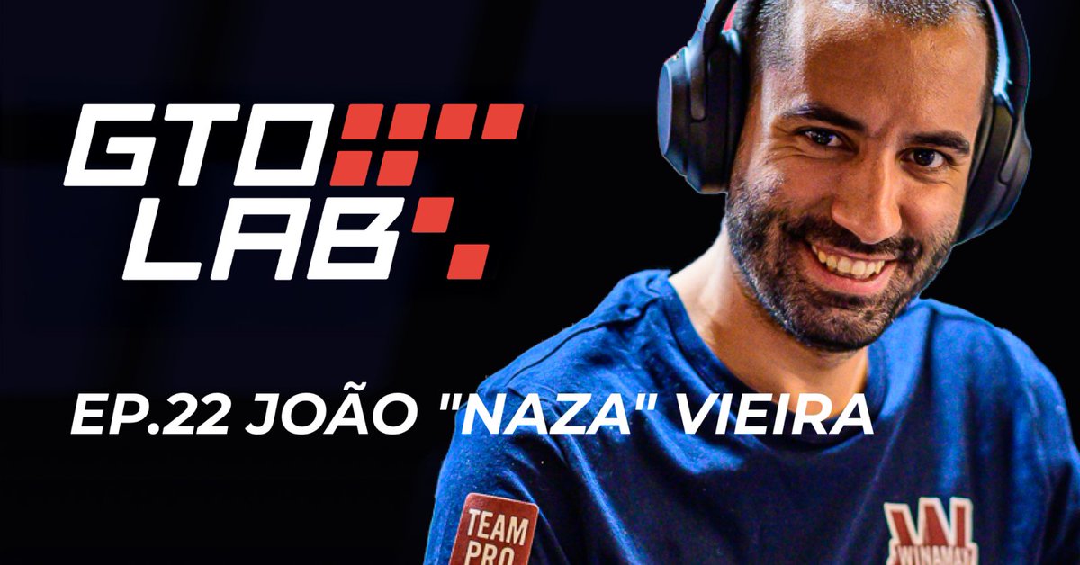 "You can compete fiercely without being a dick."

The new GTO LAB Podcast with Joao "Naza" Vieira is a must-watch. He sits down with Jon Jaffe for a great conversation about the psychology and ethics of high-stakes poker.

They discuss the controversial roles of players like